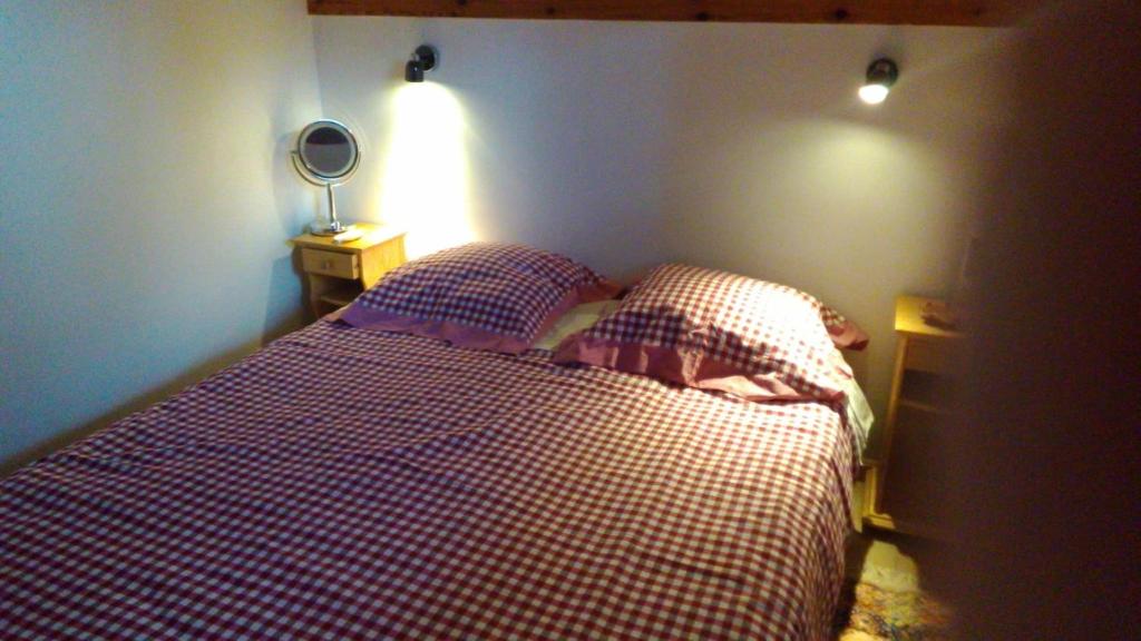 St Gervais, Home With A View; 3 Beds, Pkg, Central tesisinde bir odada yatak veya yataklar