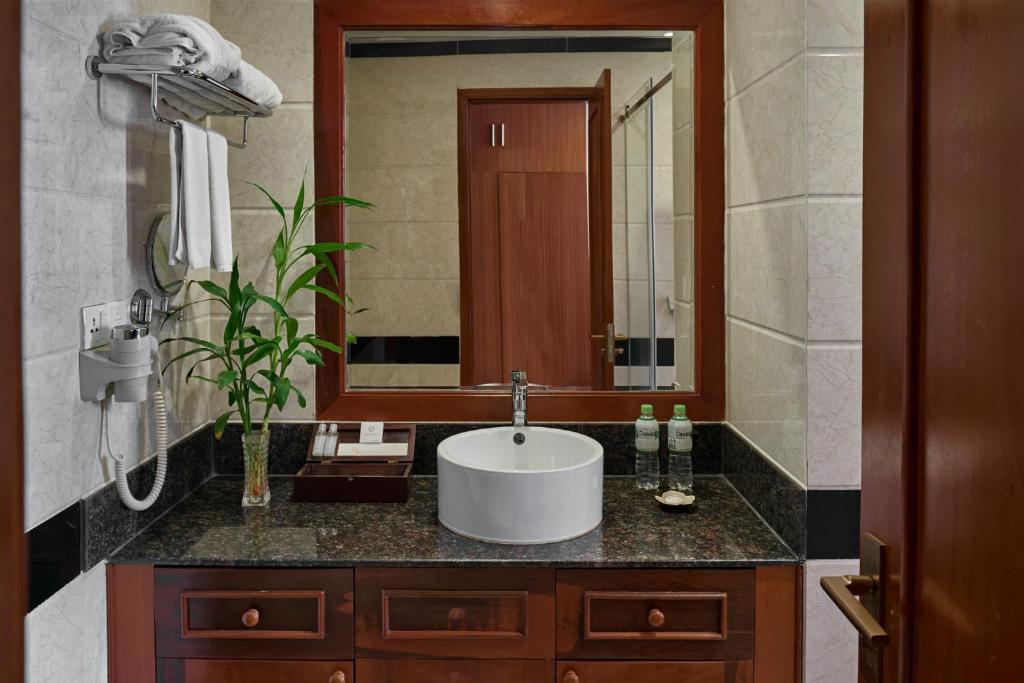 Koupelna v ubytování Phnom Penh Katari Hotel