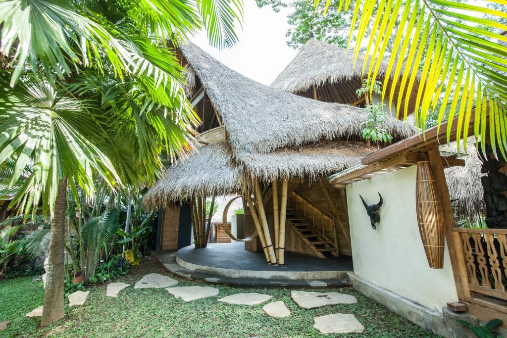 Zahrada ubytování Blue Karma Dijiwa Ubud