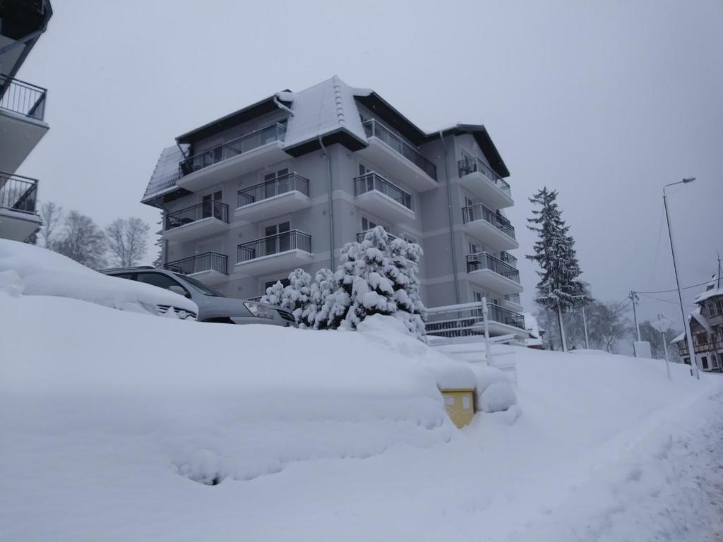 Apartamenty Amika v zimě