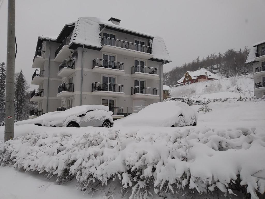 Apartamenty Amika v zimě