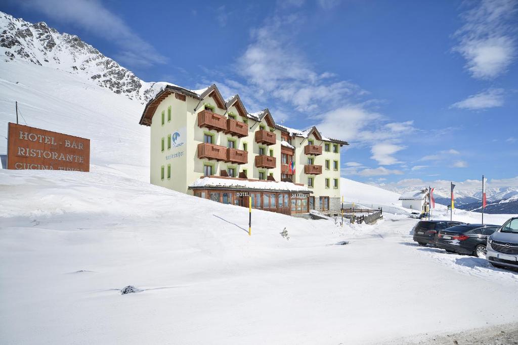 Hotel Interalpen v zime