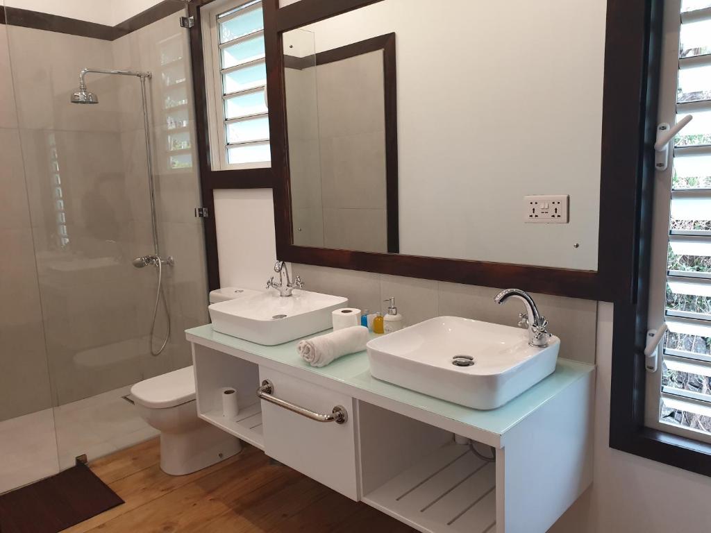 Ванная комната в Shanti Ghar Guest House