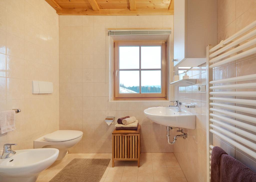 Kúpeľňa v ubytovaní Dosserhof
