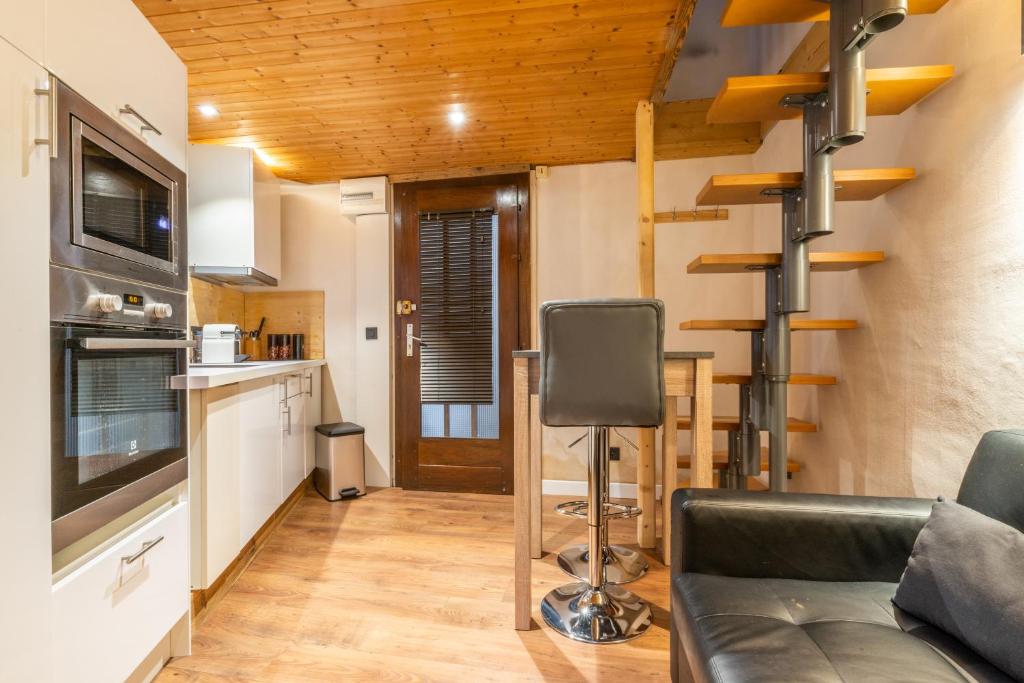 Η κουζίνα ή μικρή κουζίνα στο Le Duplex du Lac