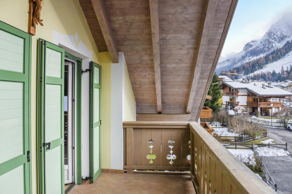 Nespecifikovaný výhled na hory nebo výhled na hory při pohledu z apartmánu