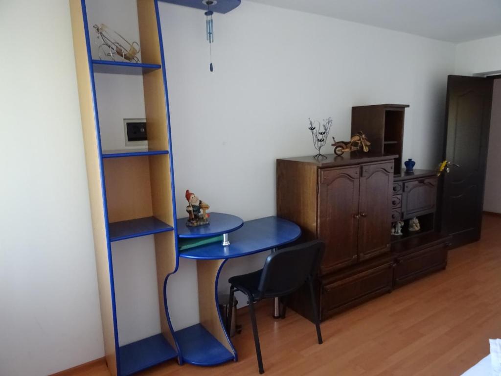 Kuchyň nebo kuchyňský kout v ubytování Pensiunea La Tase