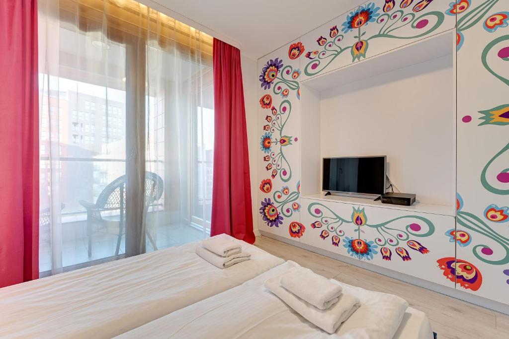 Apartamenty Apartinfo Aura - One-Bedroom Apartment With Balcony (parking) -155