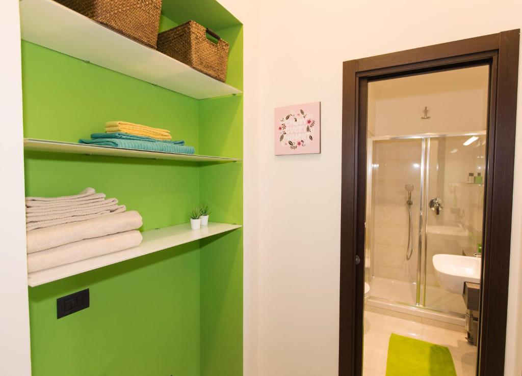 Kúpeľňa v ubytovaní N A P Experience Apartments