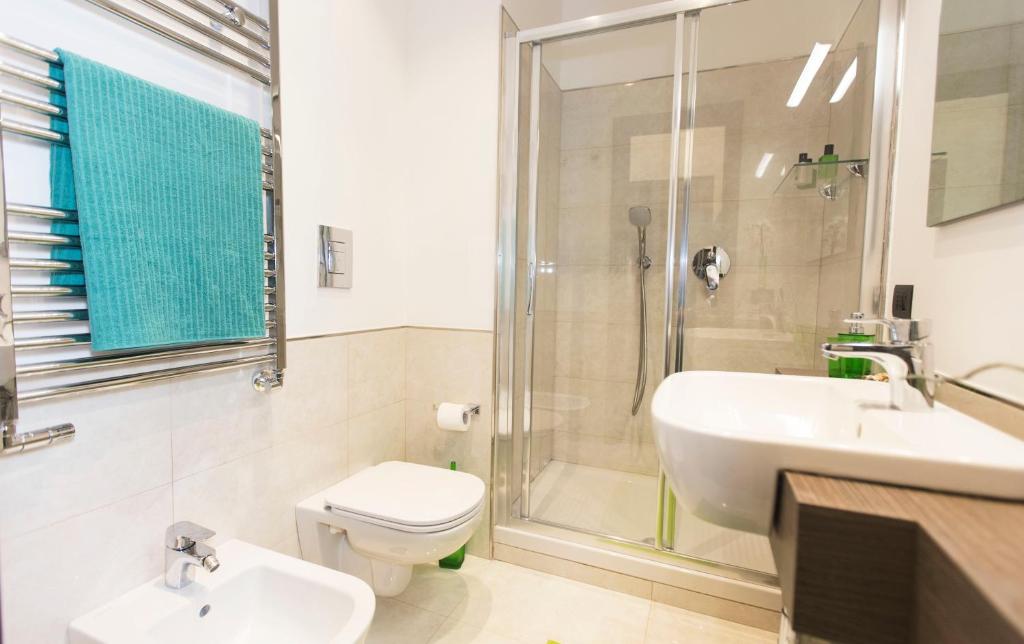 Kúpeľňa v ubytovaní N A P Experience Apartments
