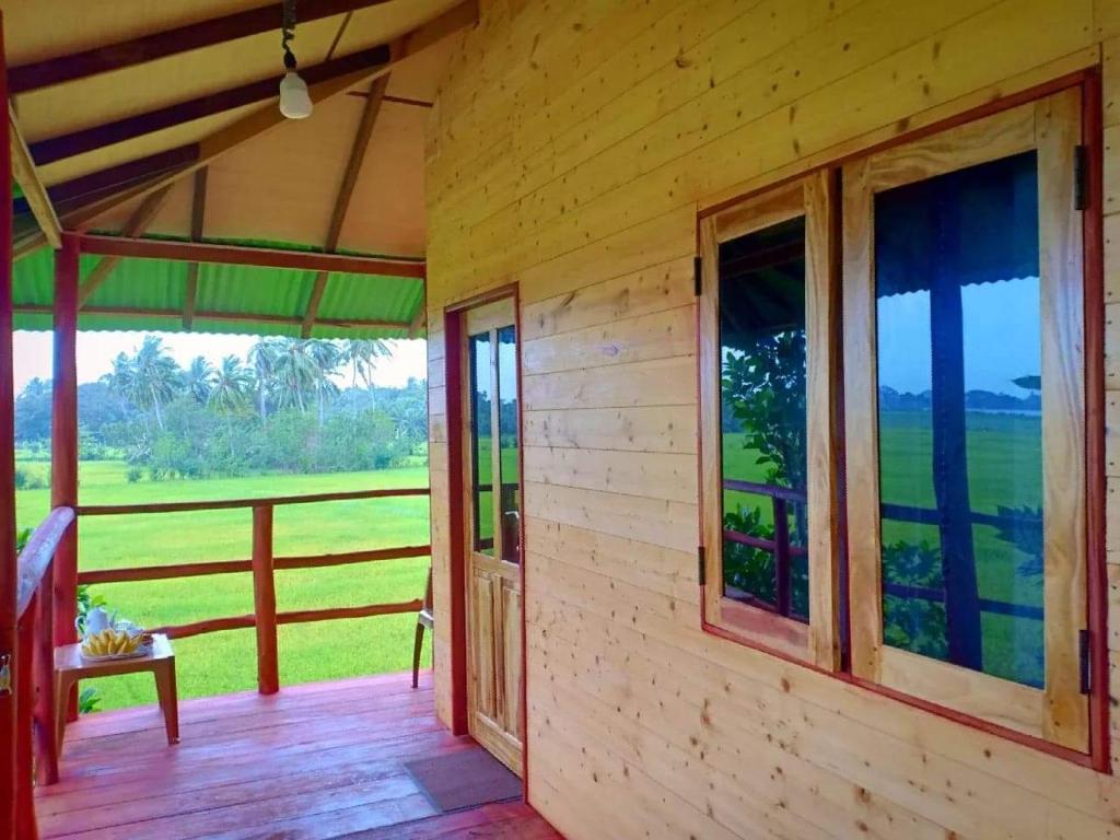Balkón nebo terasa v ubytování lake paradise cabana