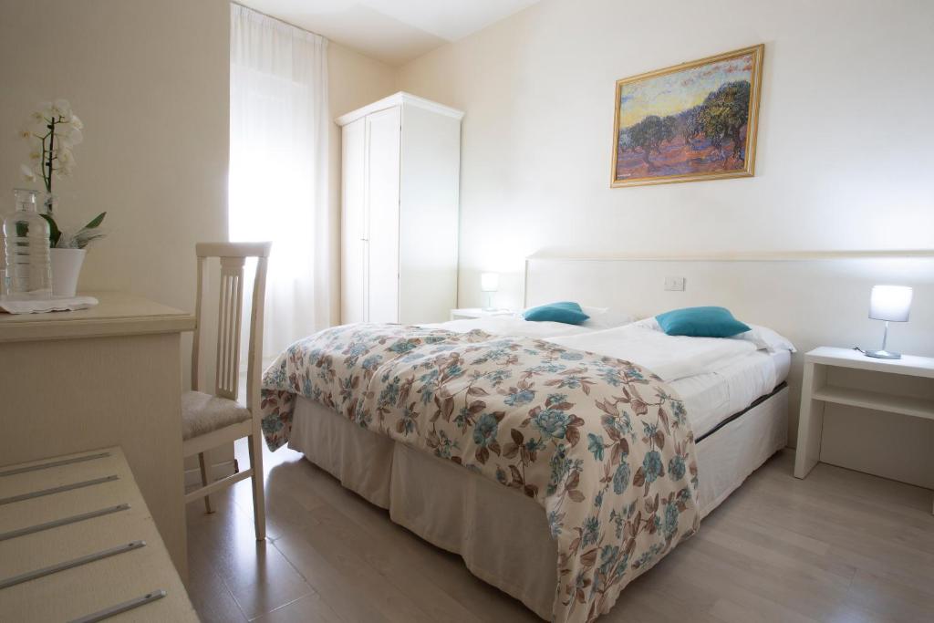 Een bed of bedden in een kamer bij Antiche Mura