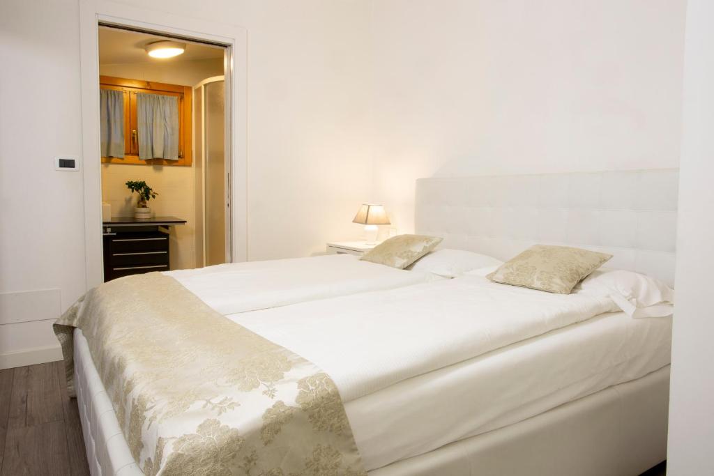 Een bed of bedden in een kamer bij Antiche Mura