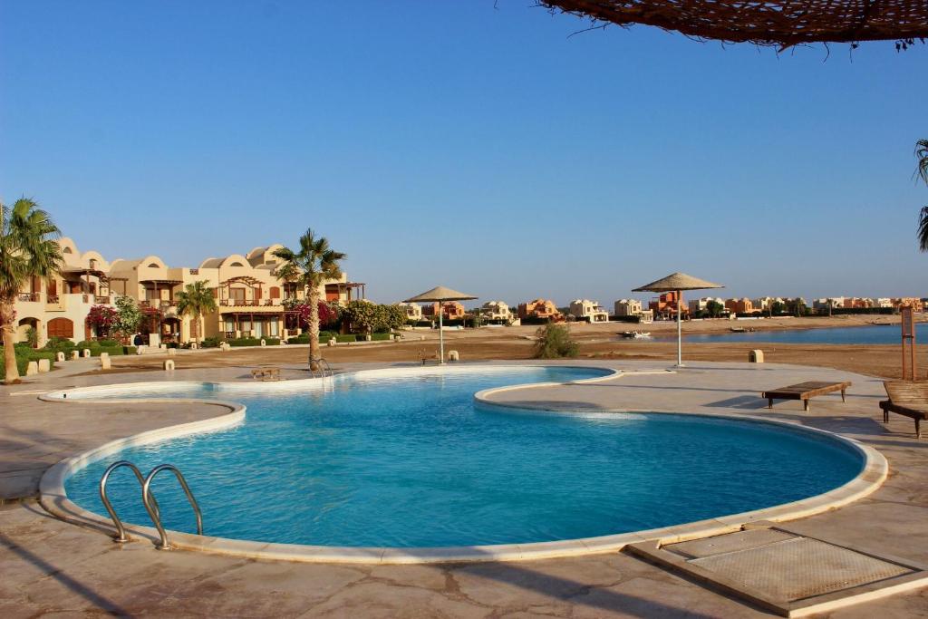 The swimming pool at or close to Beit Matta