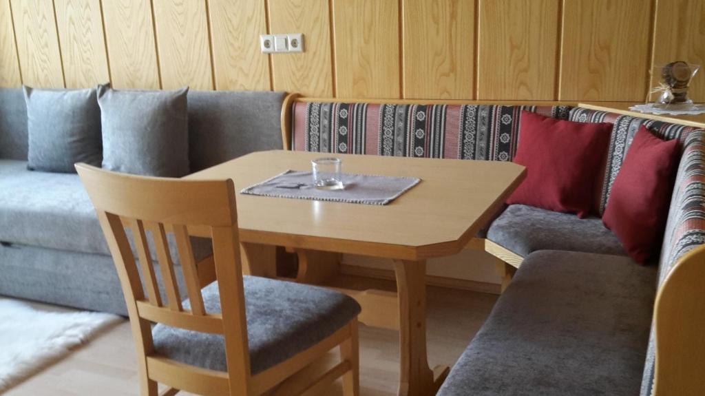 Posezení v ubytování Gästehaus Zedlacherhof