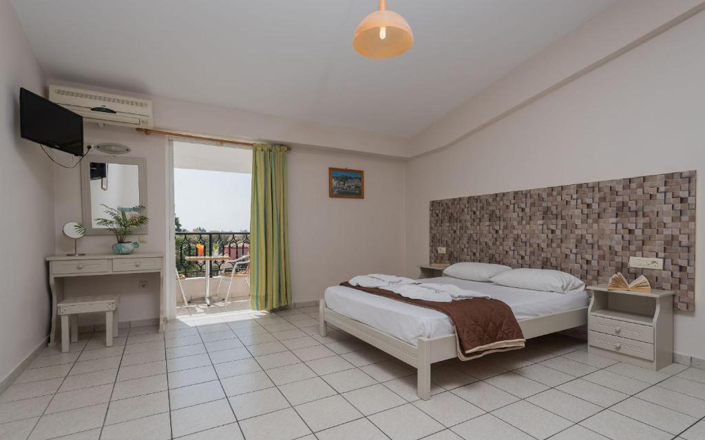 Postel nebo postele na pokoji v ubytování Hotel Cronulla