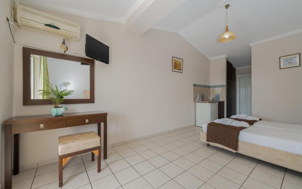 Postel nebo postele na pokoji v ubytování Hotel Cronulla