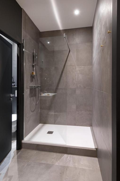 Koupelna v ubytování MiHotel Gailleton