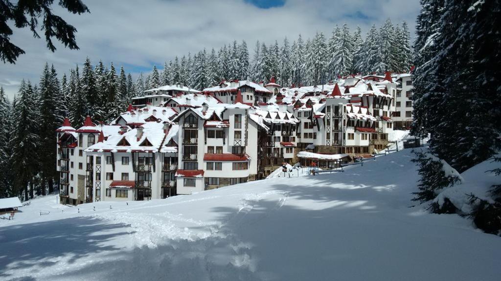 Апартамент 109 Комплекс "Замъка" Пампорово v zimě