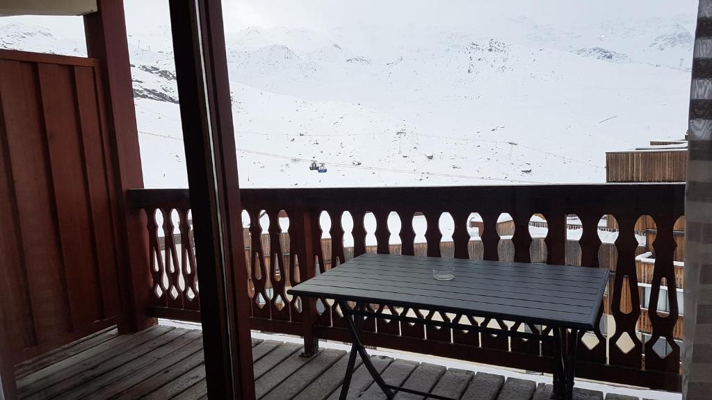 Balkón nebo terasa v ubytování Chalet L'Hermine