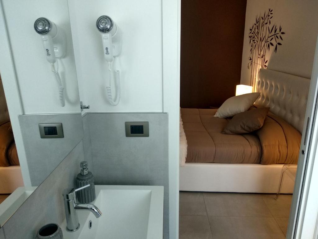 Kúpeľňa v ubytovaní B&B Giovaldi's Torino