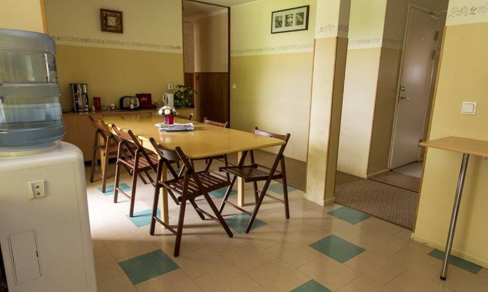 Kuchyň nebo kuchyňský kout v ubytování Vahe Guest House