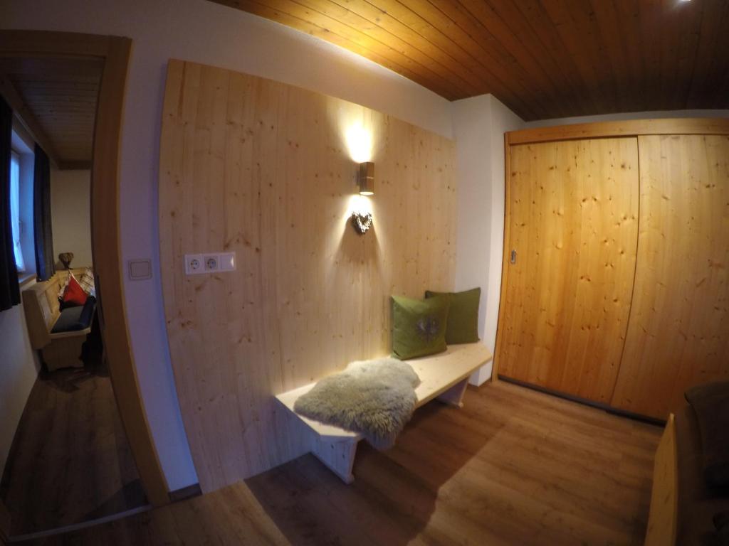 Postel nebo postele na pokoji v ubytování Haus Weitenstich