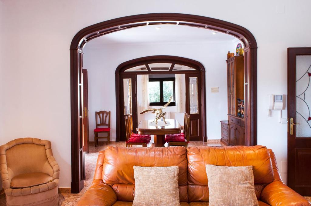 A seating area at Finca Aguilas