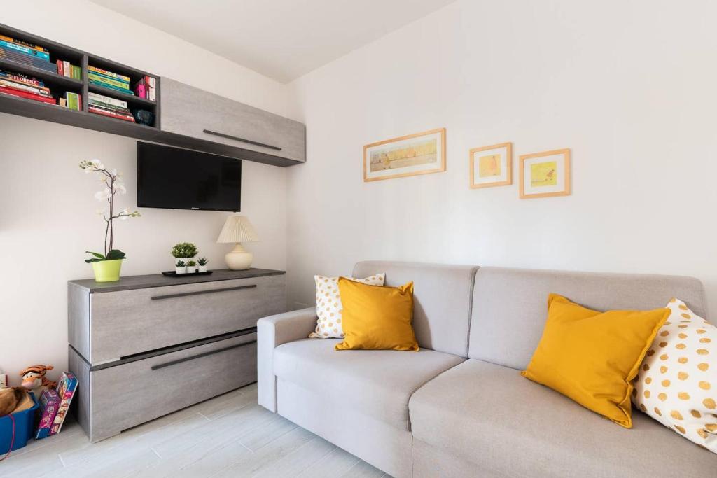 Część wypoczynkowa w obiekcie appartamento Firenze Careggi