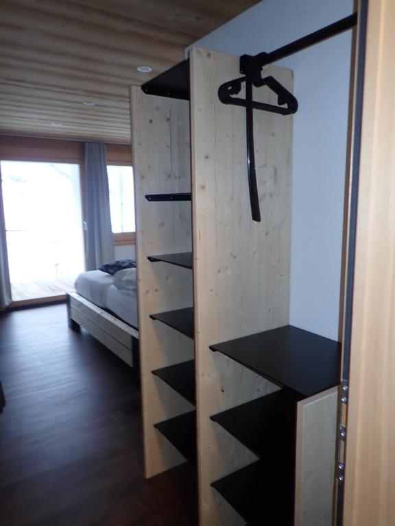 Postel nebo postele na pokoji v ubytování Hotel Furka