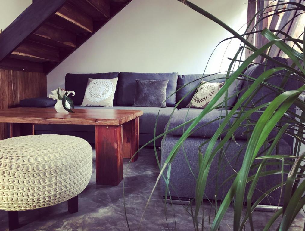 Posezení v ubytování Nahouse Jungle Lodges