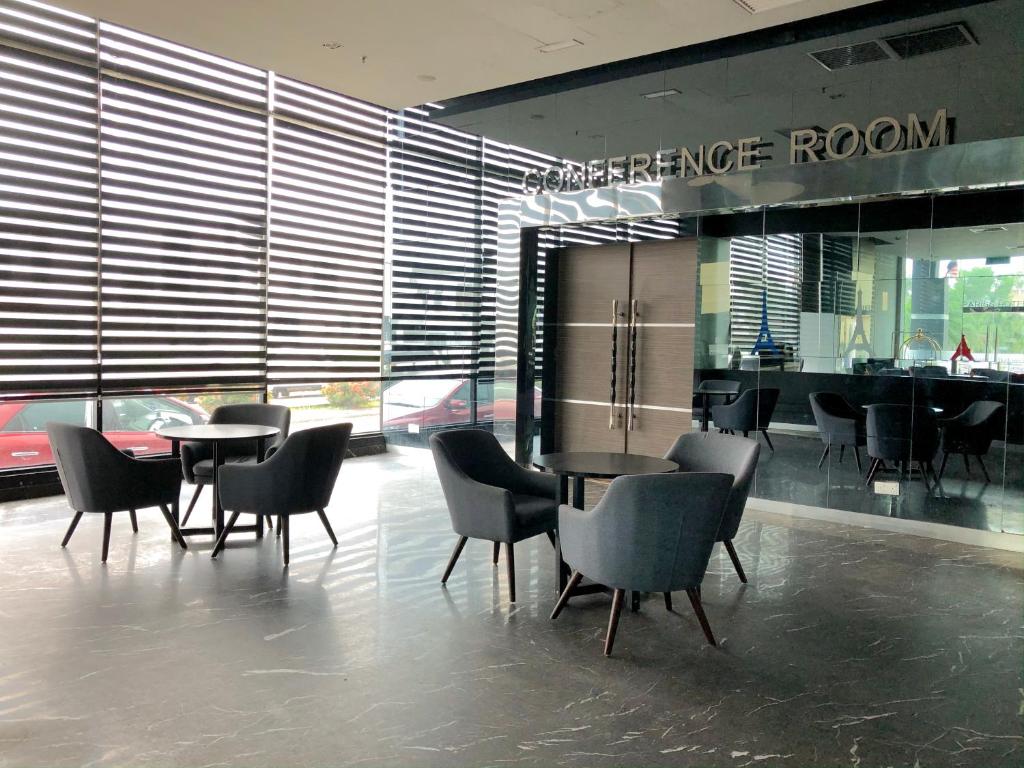 Posezení v ubytování Pariss Hotel