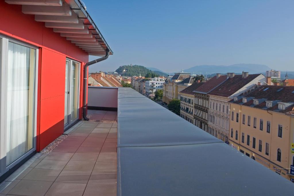 Een algemene foto van de bergen of uitzicht op de bergen vanuit het hotel
