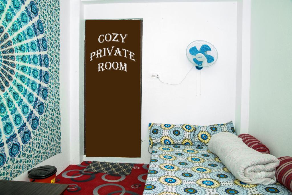 Postel nebo postele na pokoji v ubytování Planet Nomad Hostel