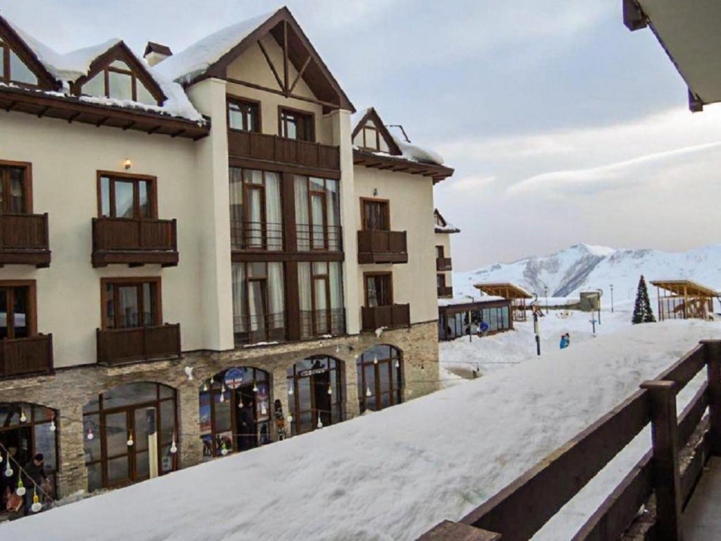 Nespecifikovaný výhled na hory nebo výhled na hory při pohledu z apartmánu