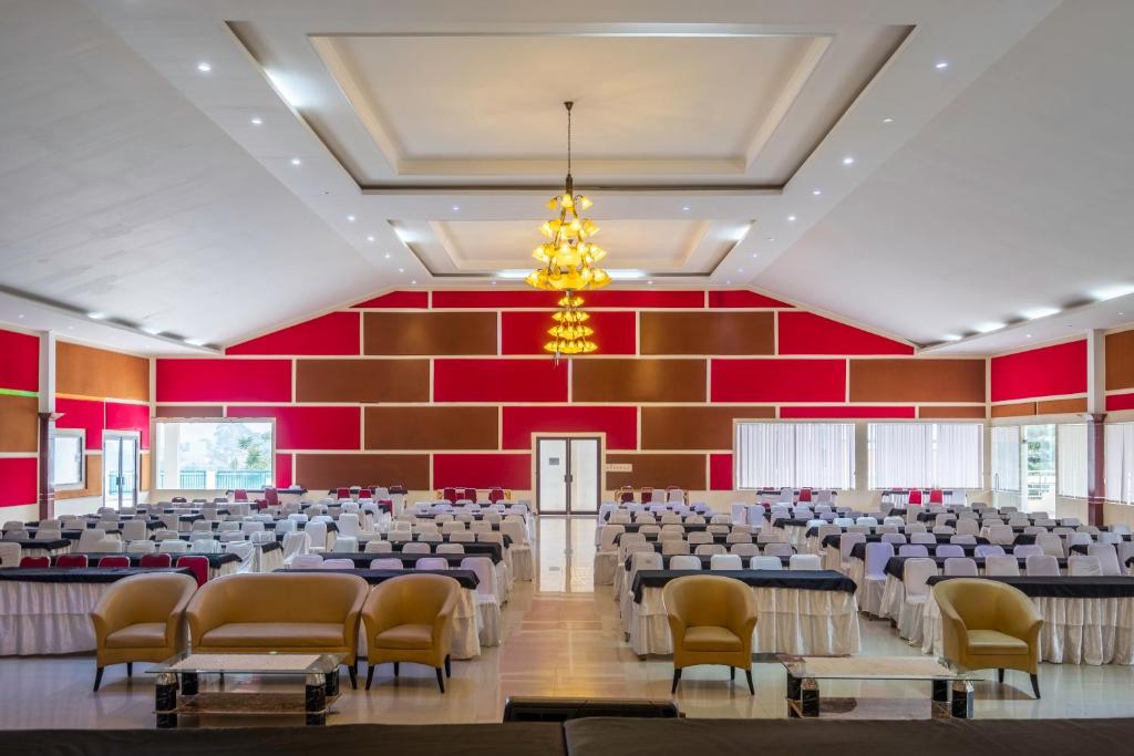 Posezení v ubytování Narima Resort Hotel
