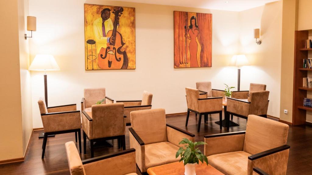 Posedenie v ubytovaní Qubus Hotel Głogów