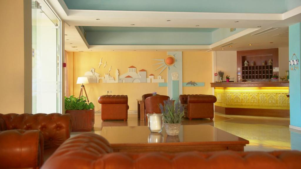 Posezení v ubytování Antikyra Beach Hotel
