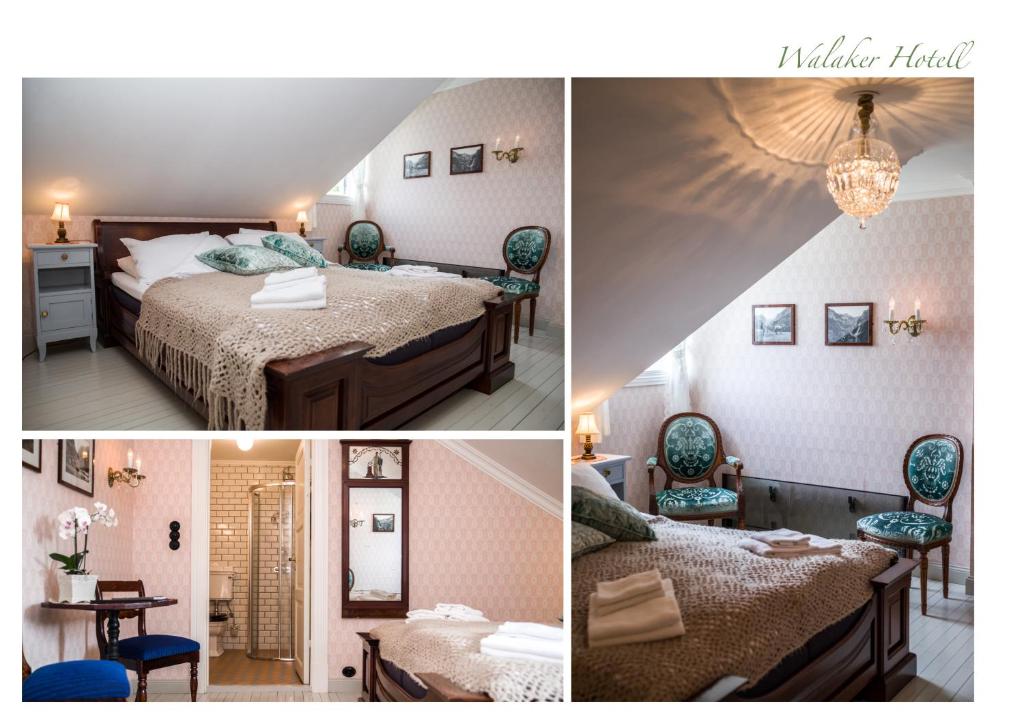 Postel nebo postele na pokoji v ubytování Walaker Hotel