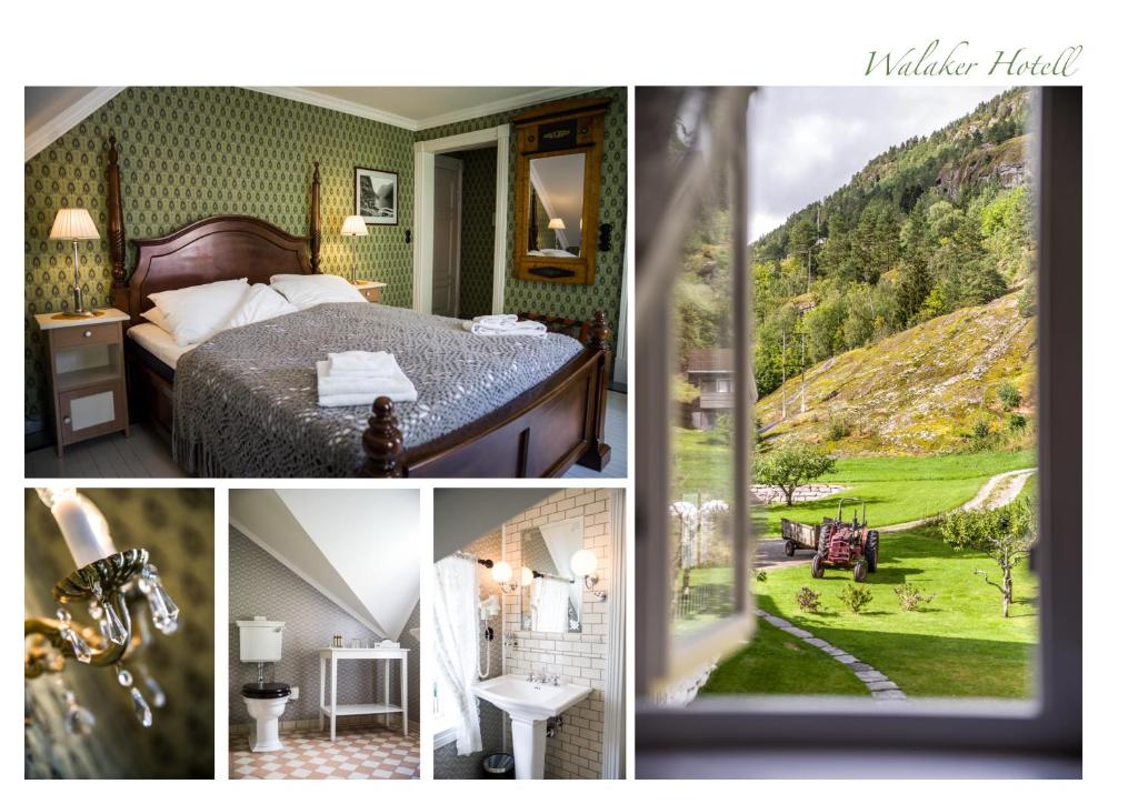 Nespecifikovaný výhled na hory nebo výhled na hory při pohledu z hotelu
