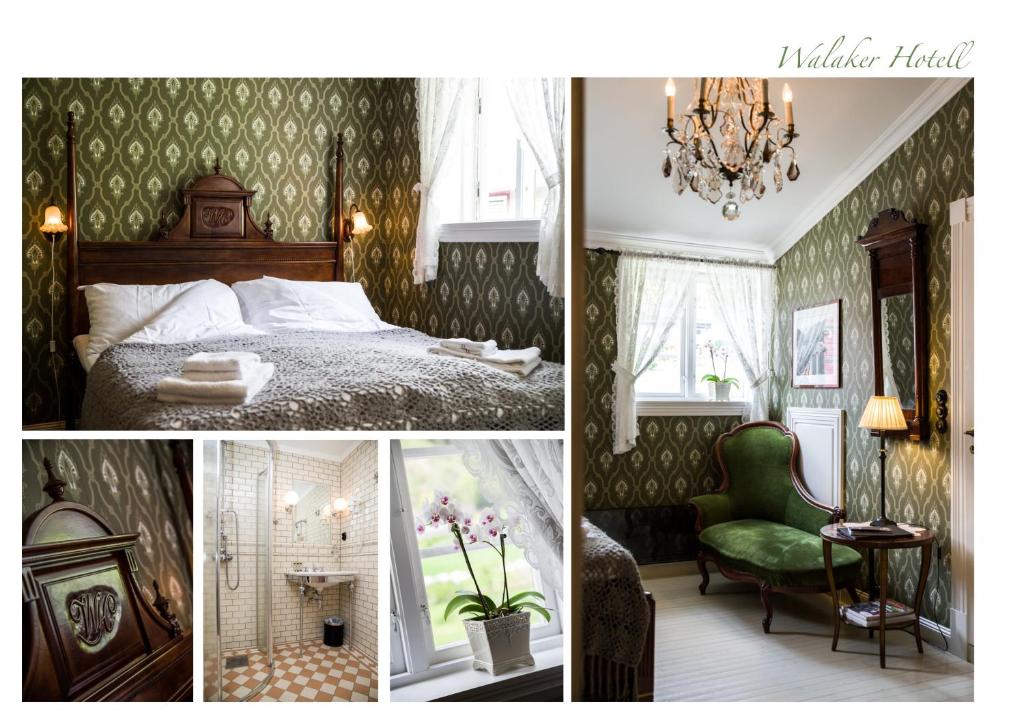 Postel nebo postele na pokoji v ubytování Walaker Hotel