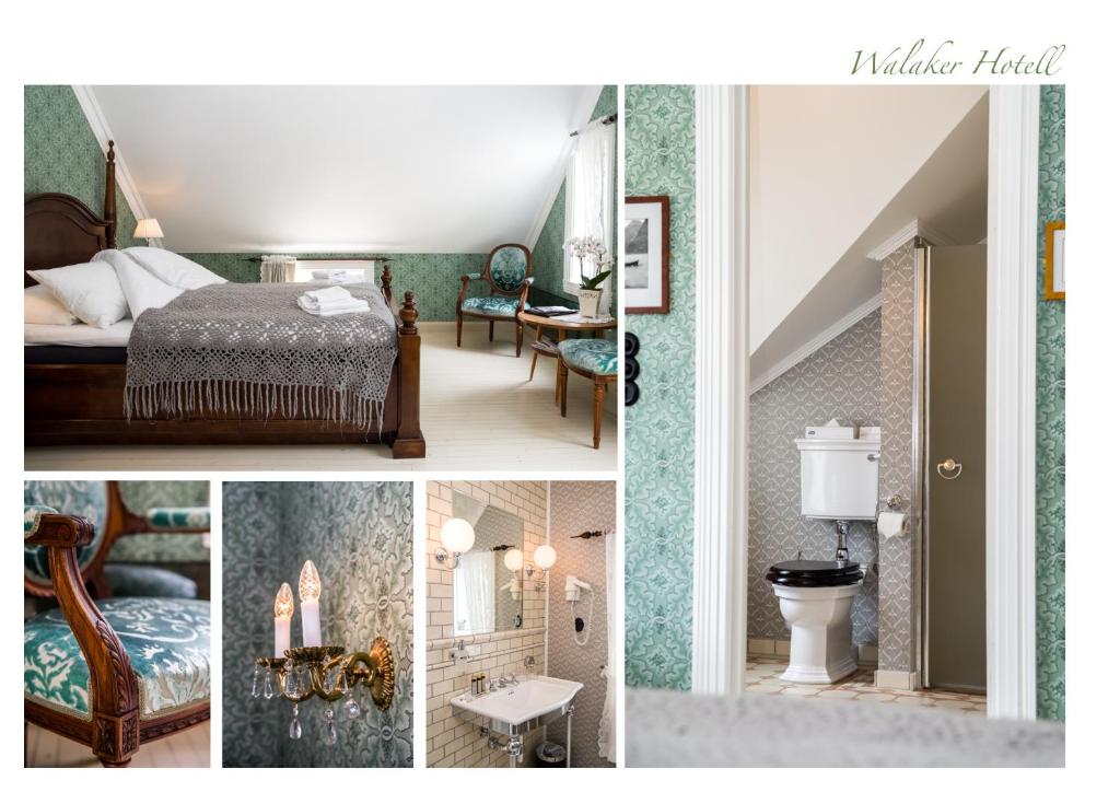 Postel nebo postele na pokoji v ubytování Walaker Hotel