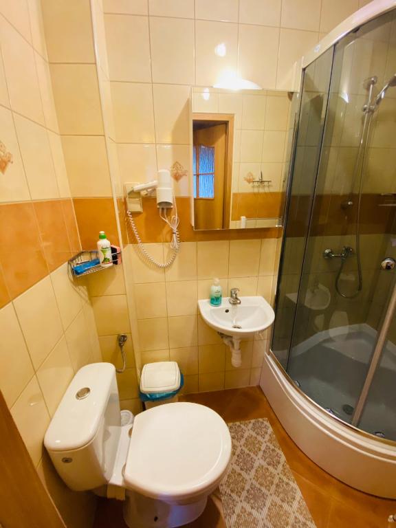 Kúpeľňa v ubytovaní Willa Pod Stokiem