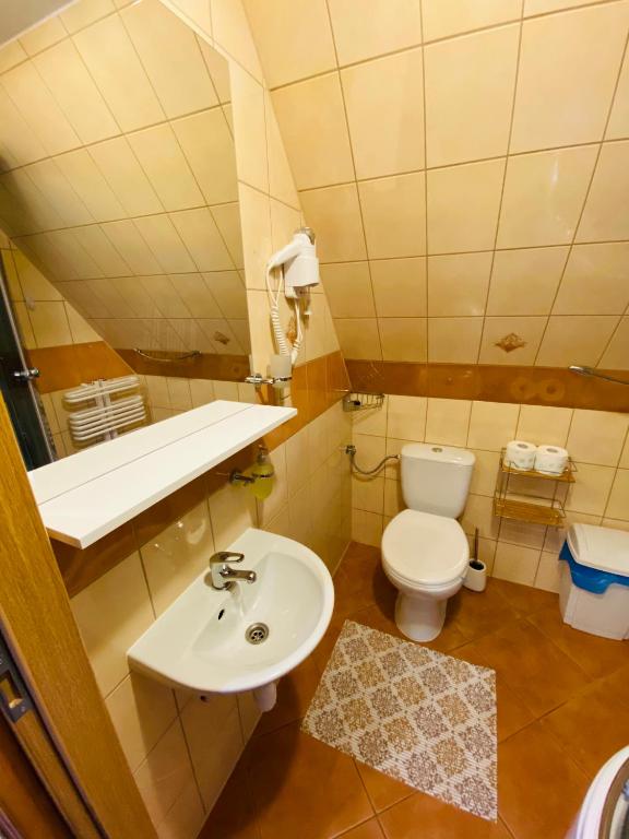 Kúpeľňa v ubytovaní Willa Pod Stokiem