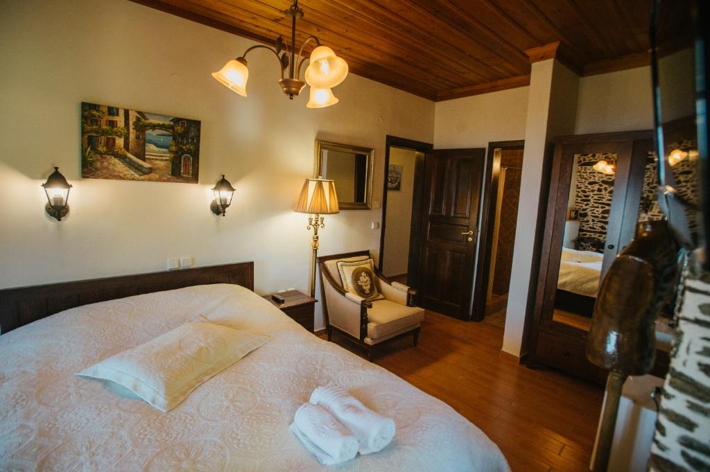 Postel nebo postele na pokoji v ubytování Eudora Full Guest House