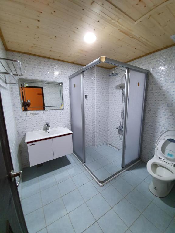 Koupelna v ubytování Clare Holiday B&B
