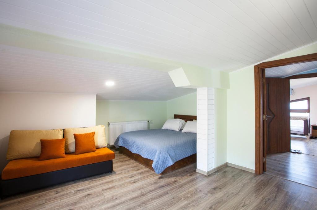 Posteľ alebo postele v izbe v ubytovaní RELAX Guest House