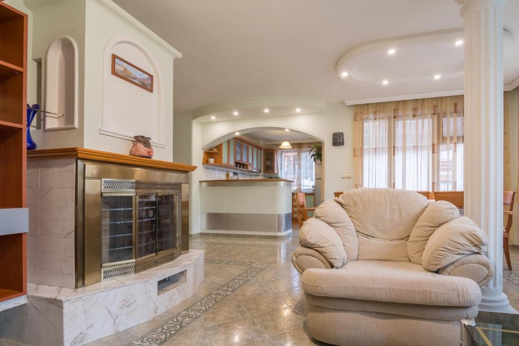 Posezení v ubytování Boutique Guest House IKONOMOV