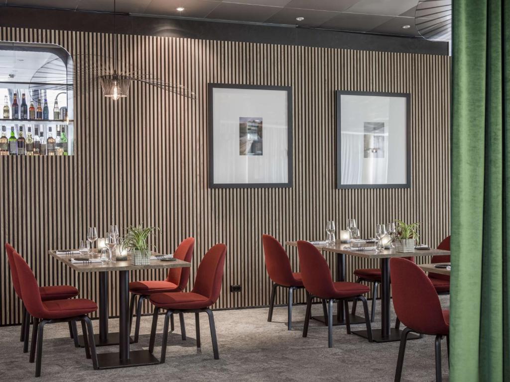 Restaurace v ubytování Radisson Blu Airport Hotel, Oslo Gardermoen