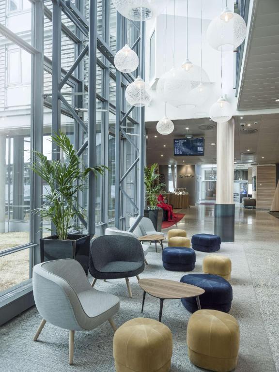 Posezení v ubytování Radisson Blu Airport Hotel, Oslo Gardermoen